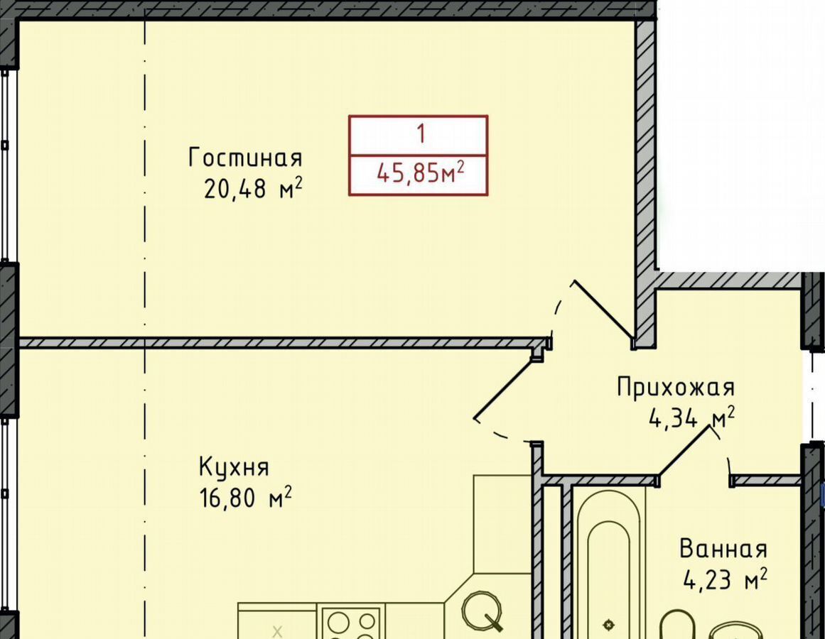квартира г Махачкала р-н Кировский ул Даганова 144 Кировский внутригородской район фото 2