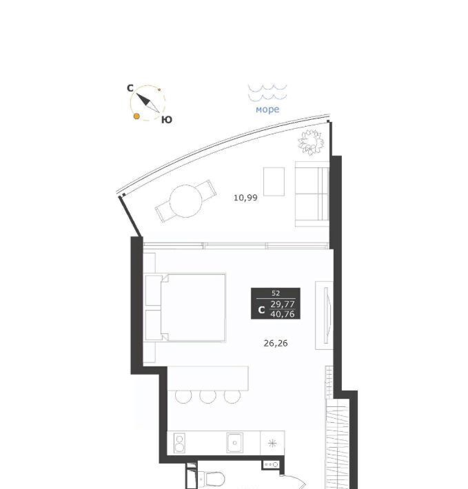 квартира г Алушта с Виноградное ул Сусловой 3 фото 1