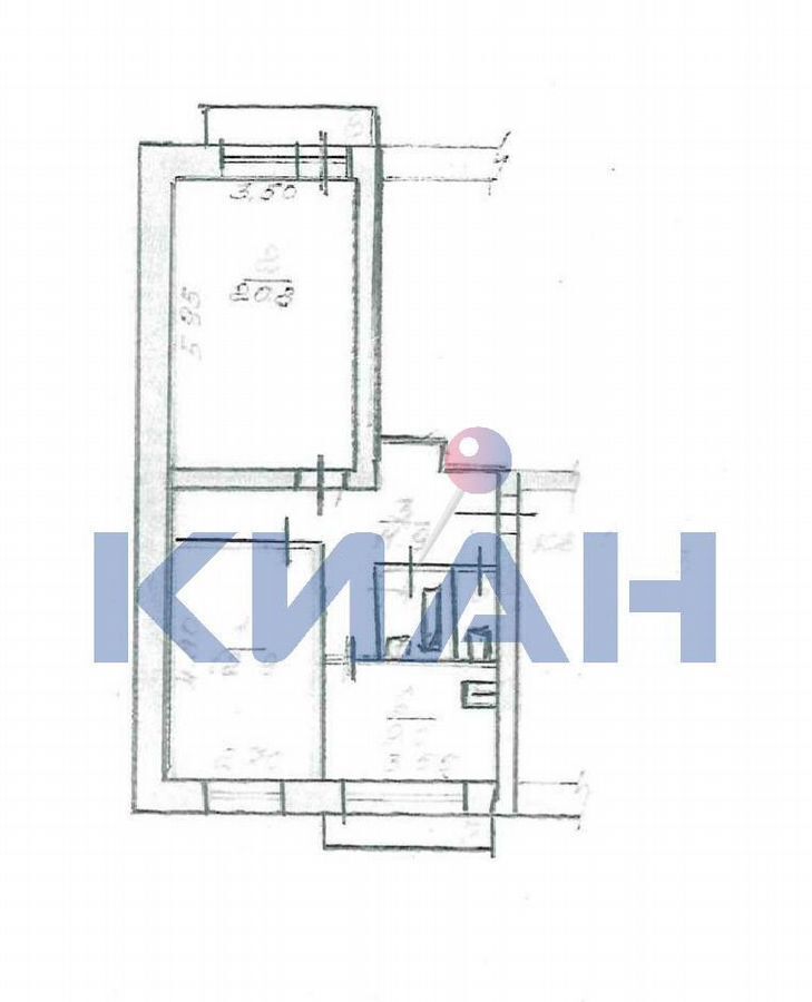 квартира г Красноярск р-н Центральный ул Дубровинского 62а фото 18