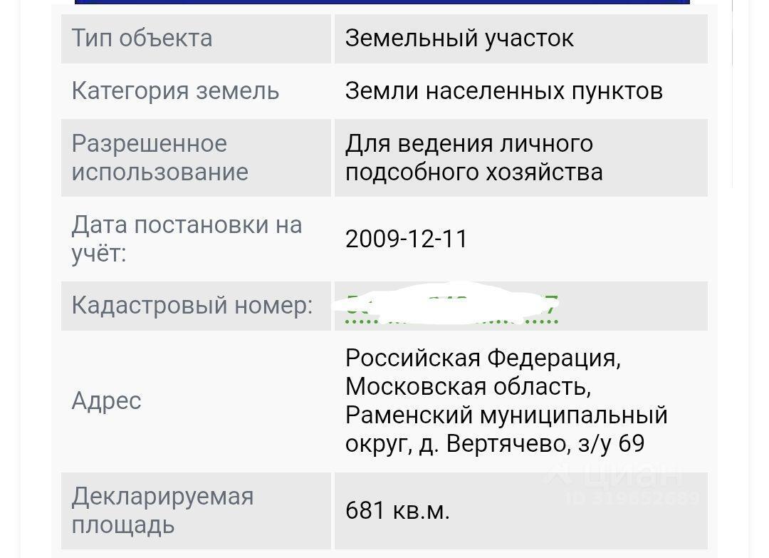 земля г Жуковский ул Наркомвод 31 фото 7