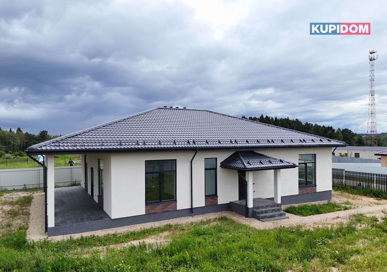 дом р-н Боровский г Боровск Киевское шоссе, 4 км, сельское поселение Совьяки, коттеджный пос. Боровики-2 фото 2