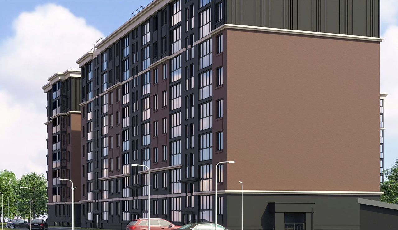 квартира г Калининград р-н Московский ул. Толстикова, д. 36, корп. 2 фото 14