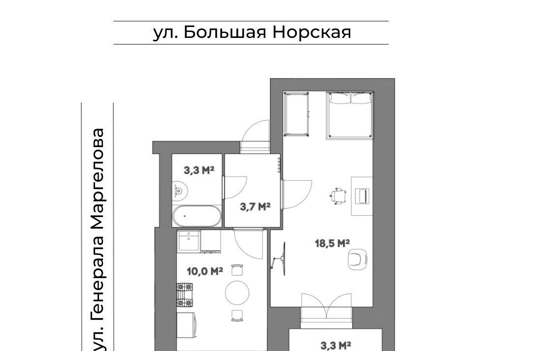 квартира г Ярославль р-н Дзержинский 15-й микрорайон Северный ЖК «Мегаполис» жилрайон фото 1
