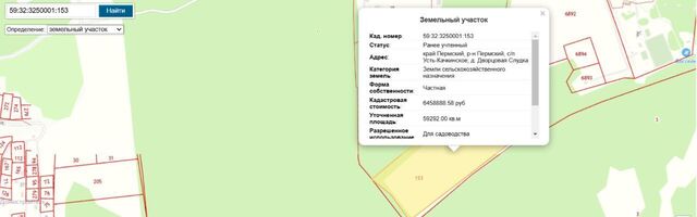 р-н Пермский д Дворцовая Слудка фото