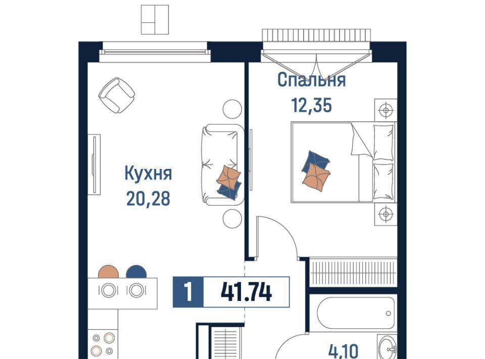 квартира р-н Всеволожский г Мурино ЖК "Максималист" Девяткино фото 1