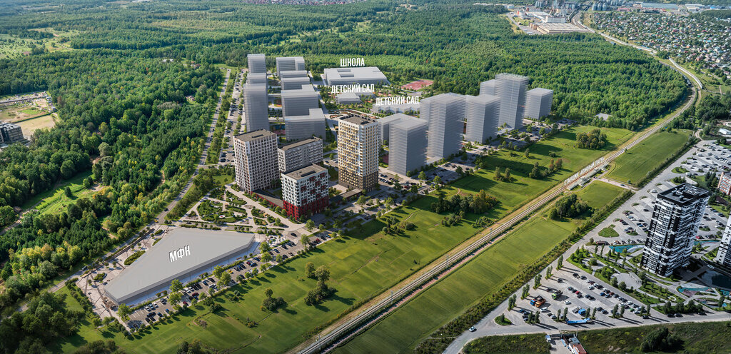 квартира г Казань р-н Приволжский ЖК Матюшино парк фото 1