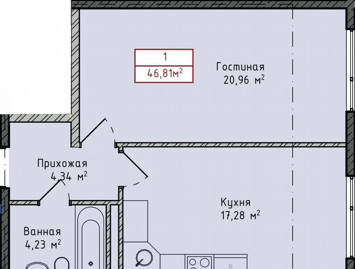 квартира г Махачкала р-н Кировский ул Даганова 141 фото 2