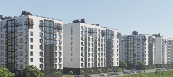 квартира г Калининград р-н Московский ул Поленова 7 квартал «Этюд» фото 3