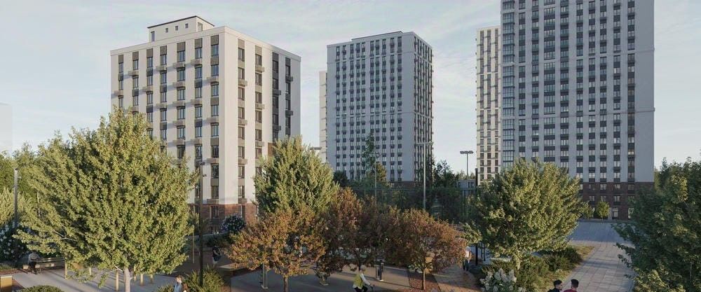 квартира г Уфа р-н Октябрьский Глумилино Мкрн «Республика» жилрайон фото 4