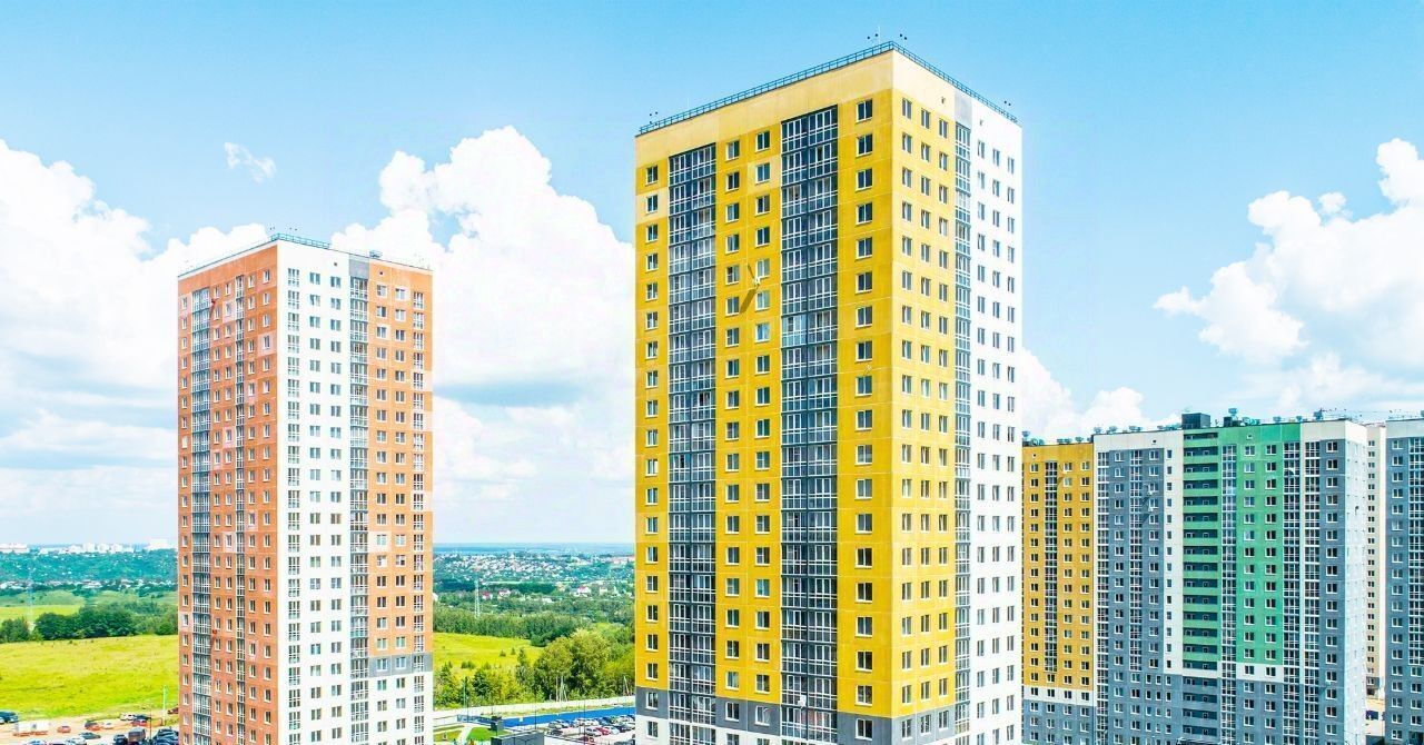 квартира г Нижний Новгород Горьковская ЖК КМ Анкудиновский Парк 51 д. Анкудиновка фото 2