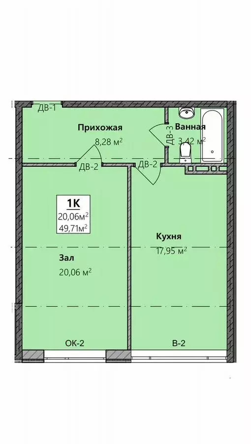 квартира г Махачкала р-н Кировский Благородная ул., 13 фото 1