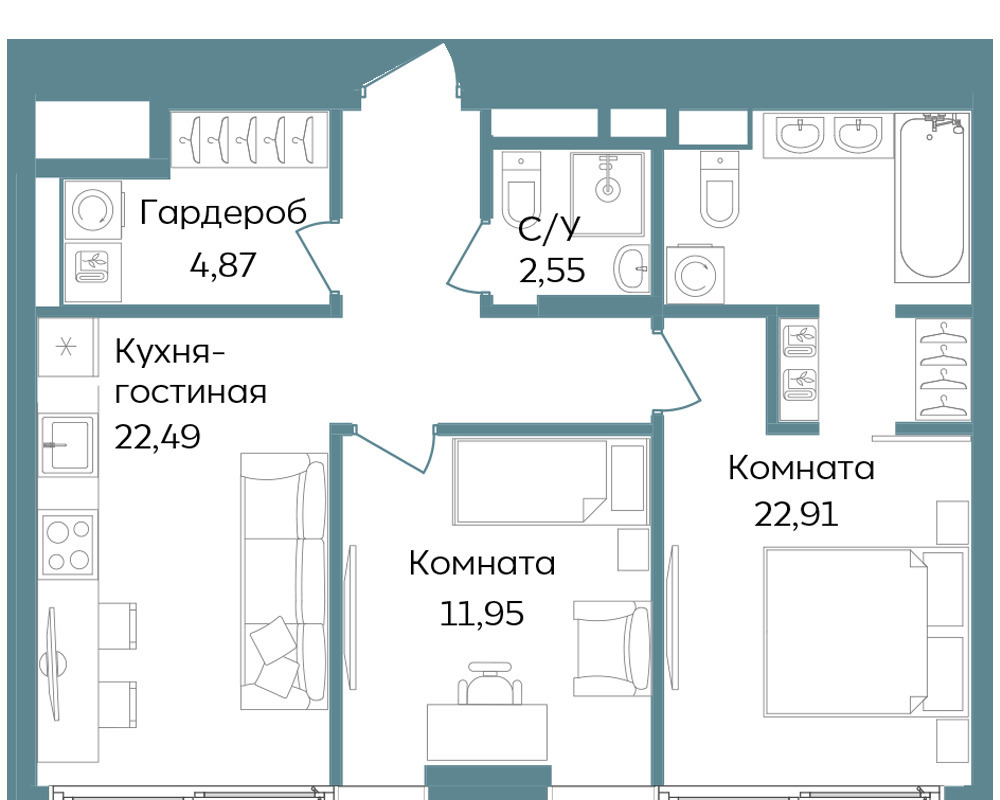 квартира г Саки TEMPO фото 1