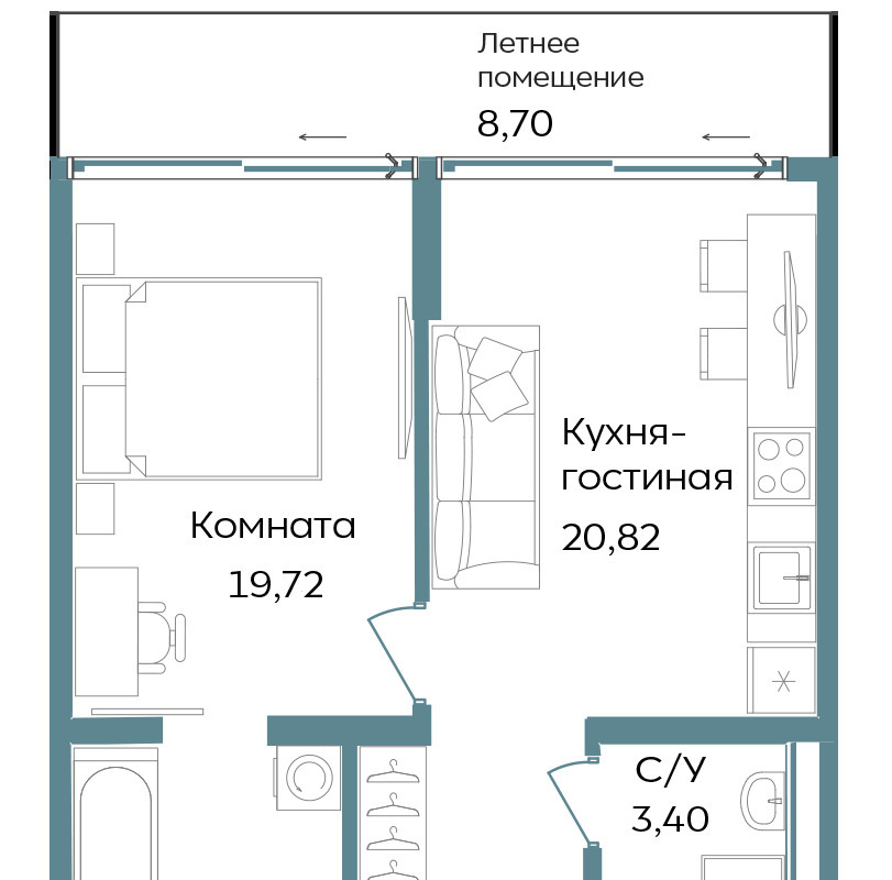 квартира г Саки TEMPO фото 1