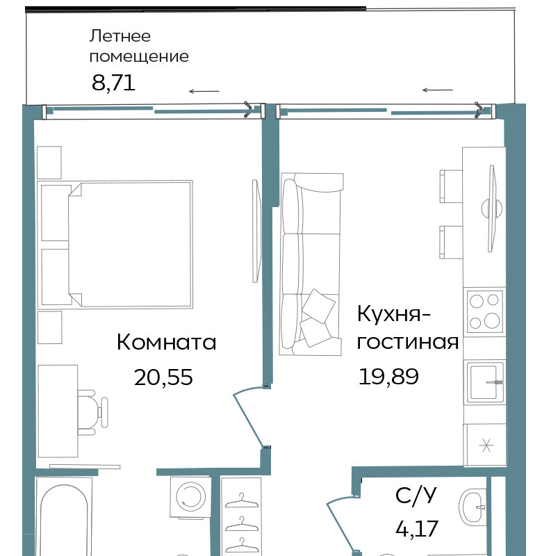 квартира г Саки TEMPO фото 1