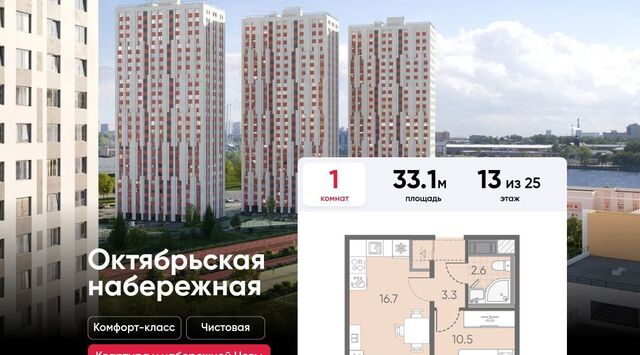 метро Ломоносовская ЖК «Октябрьская набережная» комплекс фото
