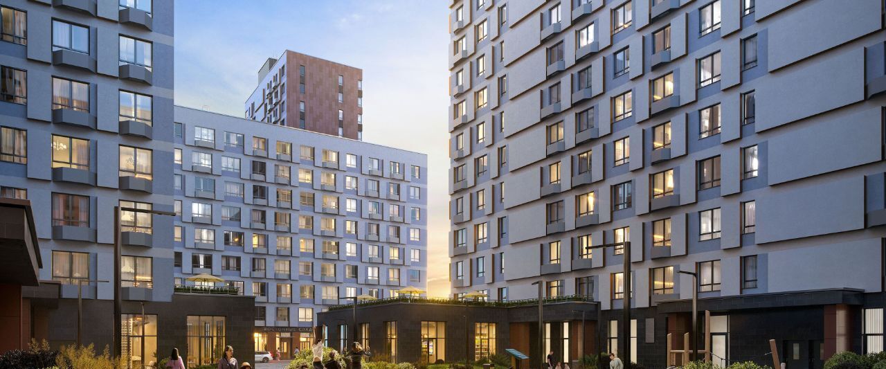 квартира г Москва п Сосенское ЖК Бунинские Кварталы 5/1 метро Бунинская аллея фото 4