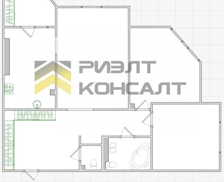 квартира г Омск ул Заозерная 27 фото 3