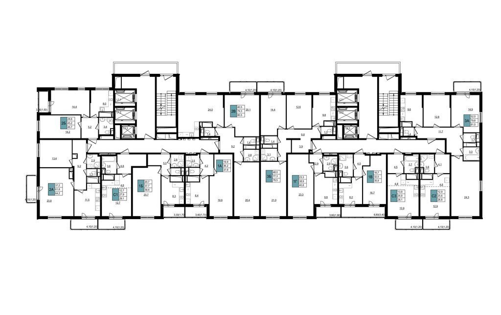 квартира г Одинцово ул Бзри Одинцово, к 23 фото 2