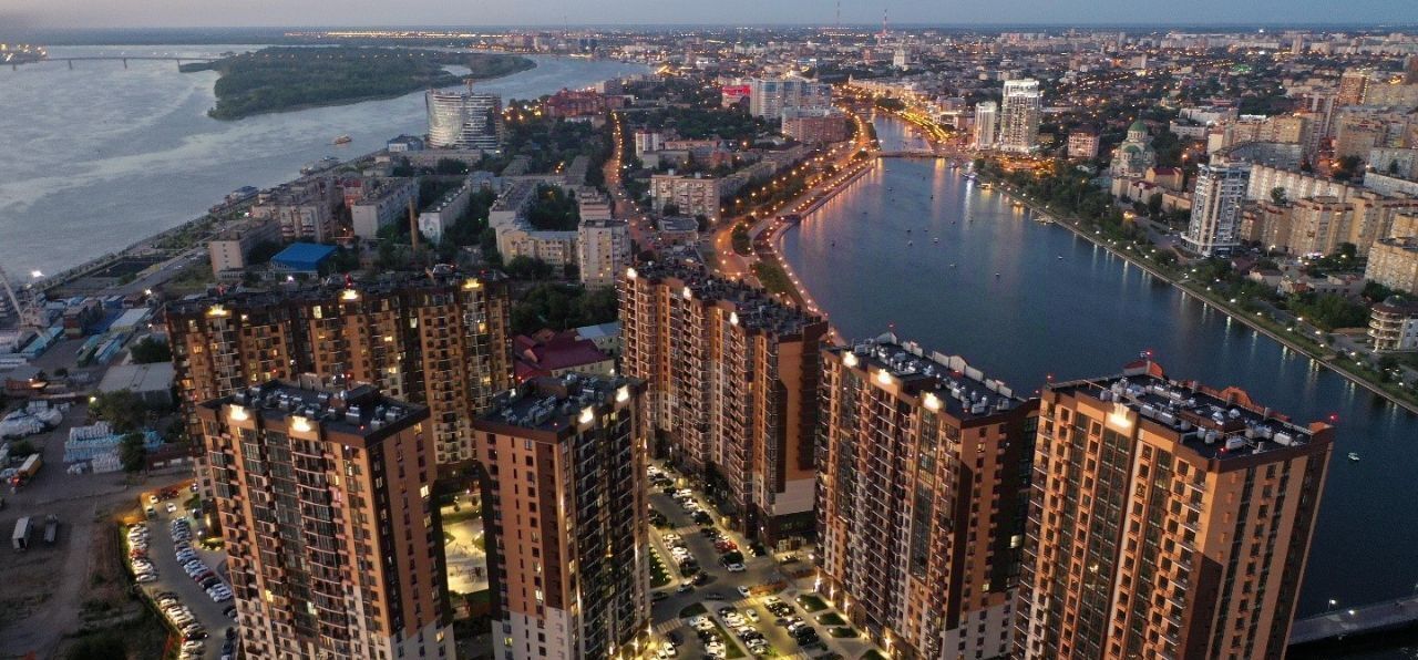 квартира г Астрахань р-н Кировский ул Набережная Приволжского затона 24 фото 16