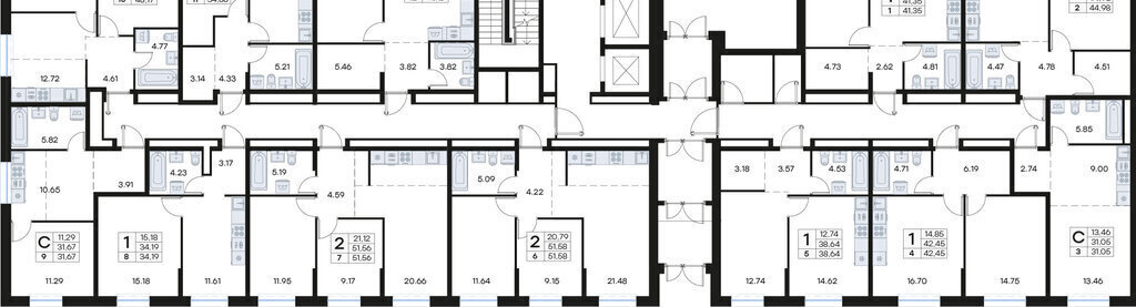 квартира г Владивосток ЖК «Клуб 25» 1 фото 2