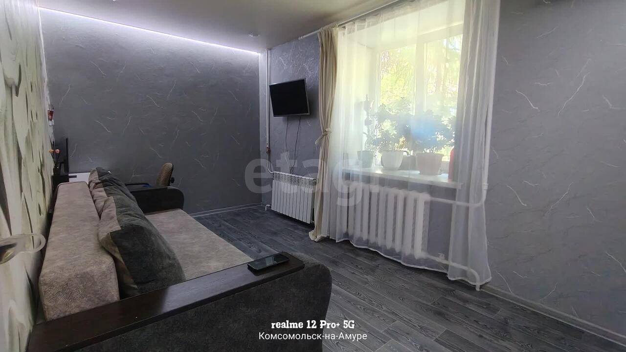 квартира г Комсомольск-на-Амуре пр-кт Первостроителей 15/4 фото 17