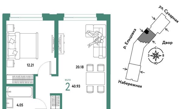 метро Площадь Гарина-Михайловского ул Сухарная 109/2 фото