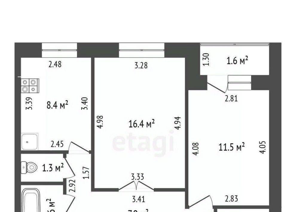квартира г Стерлитамак ул Артема 85 фото 2