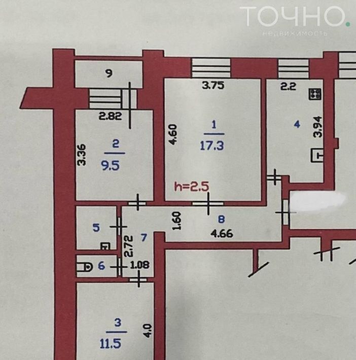 квартира г Пенза р-н Железнодорожный ул Антонова 31 фото 17