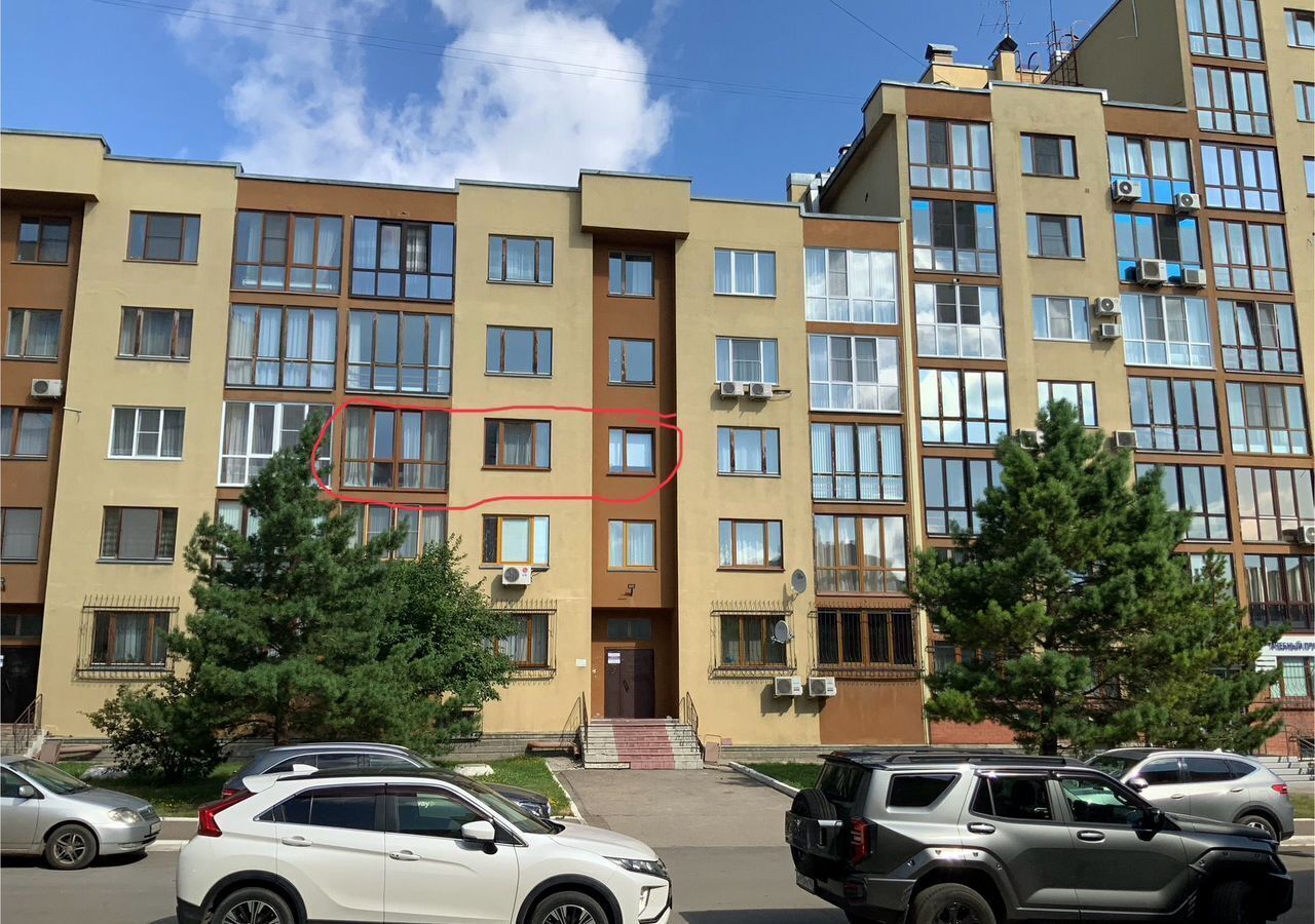 квартира г Кемерово р-н Ленинский б-р Строителей 28/1 фото 3