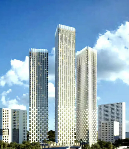 метро Народное Ополчение дом 15к/1 ЖК Wellton Towers муниципальный округ Хорошёво-Мнёвники фото