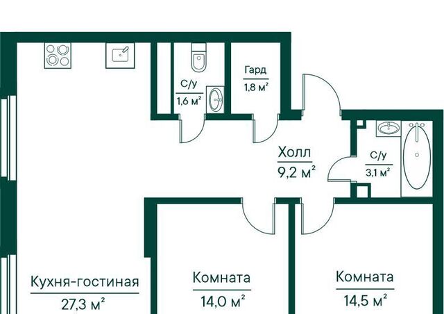 ЖК Грин Ривер фото