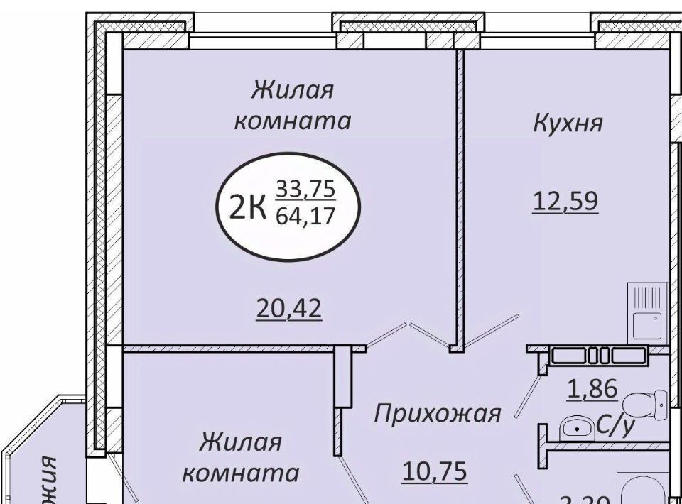 квартира г Новосибирск р-н Октябрьский Золотая Нива фото 1
