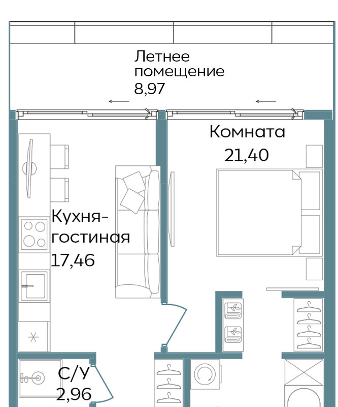 квартира г Саки TEMPO фото 1