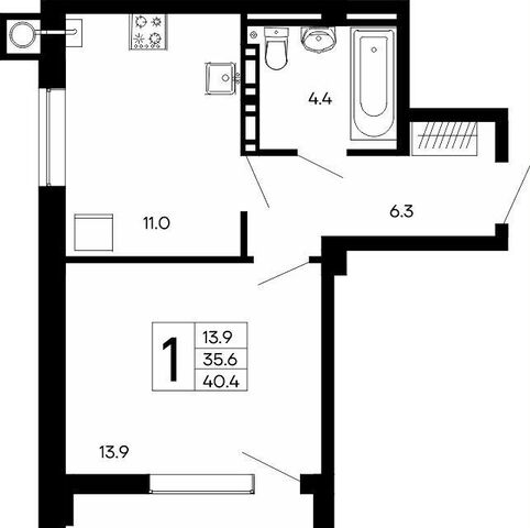 квартира ш Симферопольское 3 фото