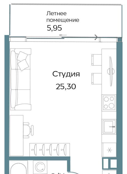 квартира г Саки ул Морская фото 1