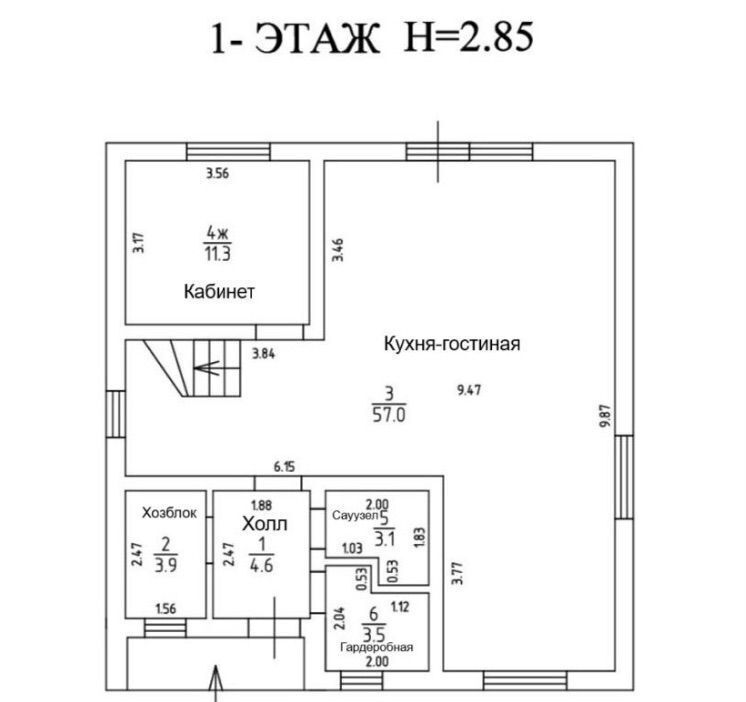 дом г Калининград р-н Ленинградский ул Аксакова 53 фото 38