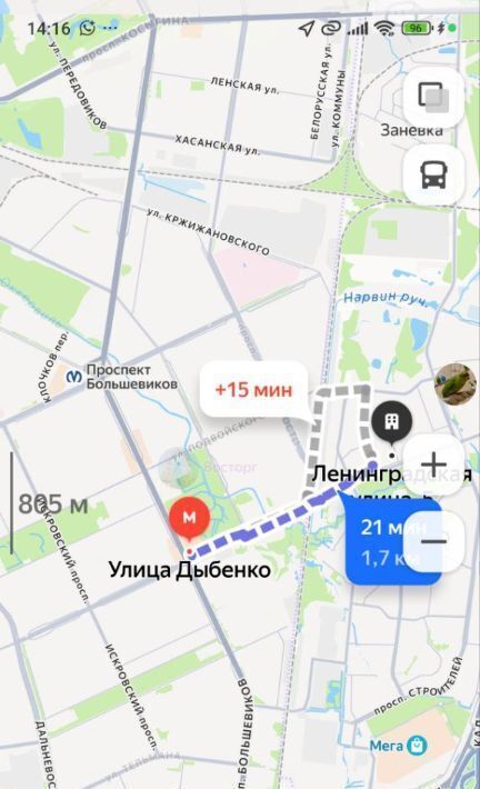 квартира г Кудрово Северное Кудрово ул Ленинградская 5 Заневское городское поселение, ЖК «Новый Оккервиль» фото 29