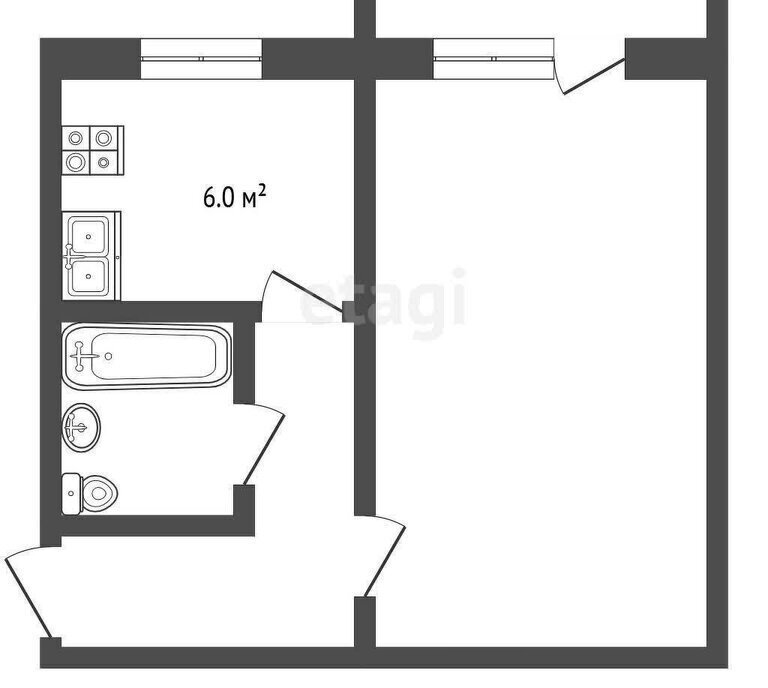 квартира г Балашов ул Строителей 3 фото 1