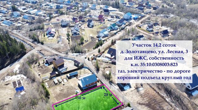 д Золотавцево ул Лесная фото