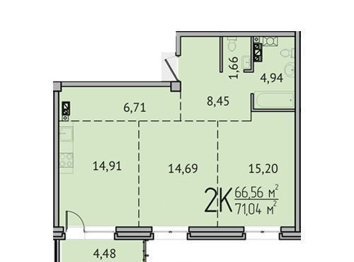 квартира г Иркутск р-н Октябрьский ул Байкальская 424 фото 1