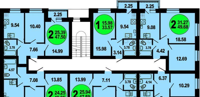 квартира р-н Уфимский с Булгаково ул Столбовая 37/1 Новобулгаково мкр фото 3