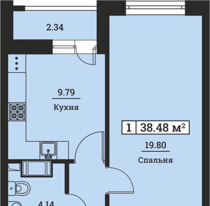 квартира р-н Всеволожский г Мурино ул Екатерининская 19 Девяткино фото 1