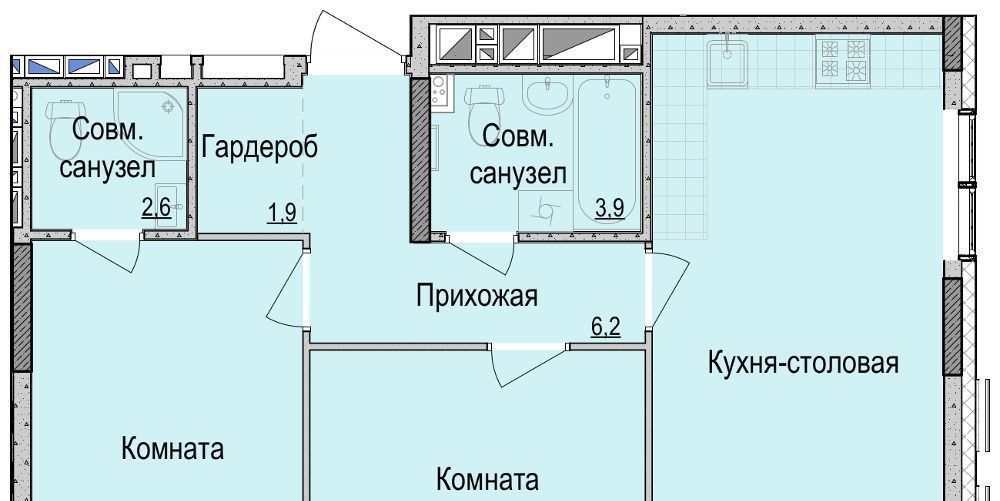 квартира г Ижевск р-н Первомайский ул Красная 118к/2 фото 1