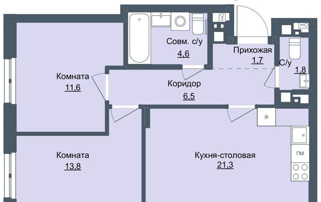 р-н Октябрьский Северо-Западный ЖК «Истории» 2 жилрайон, 4-й мкр фото