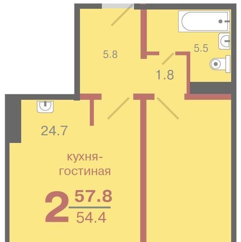 г Красноярск р-н Кировский ул Апрельская 4б фото