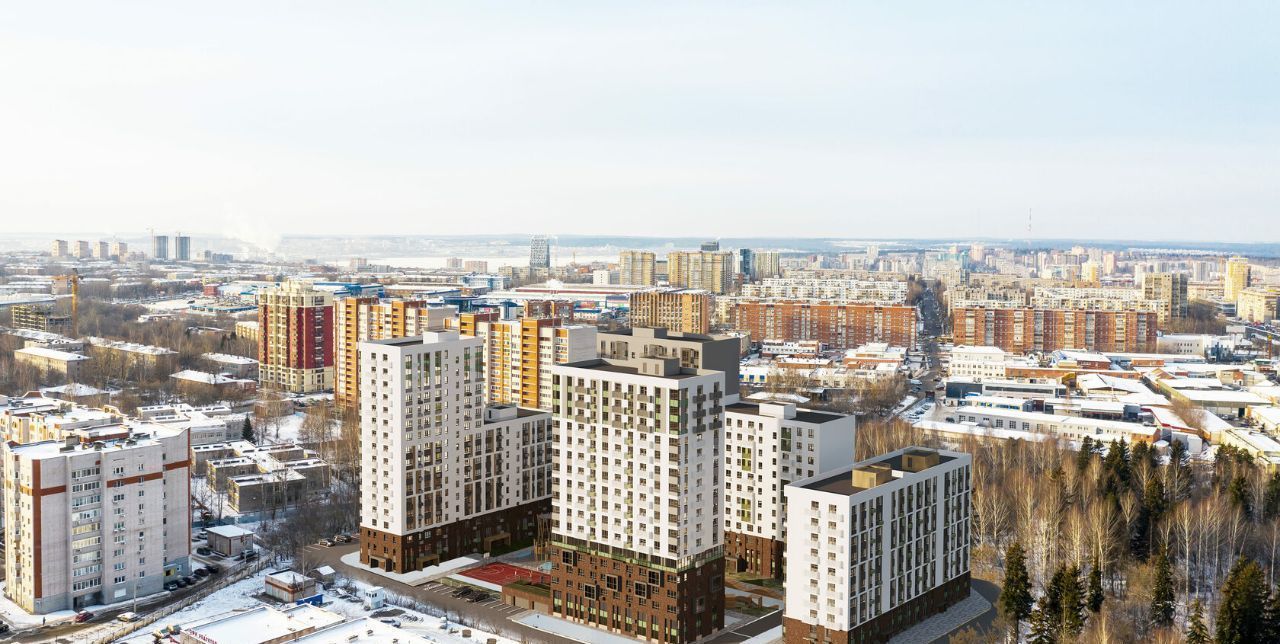 квартира г Ижевск р-н Индустриальный ул им Репина 35ак/3 фото 5