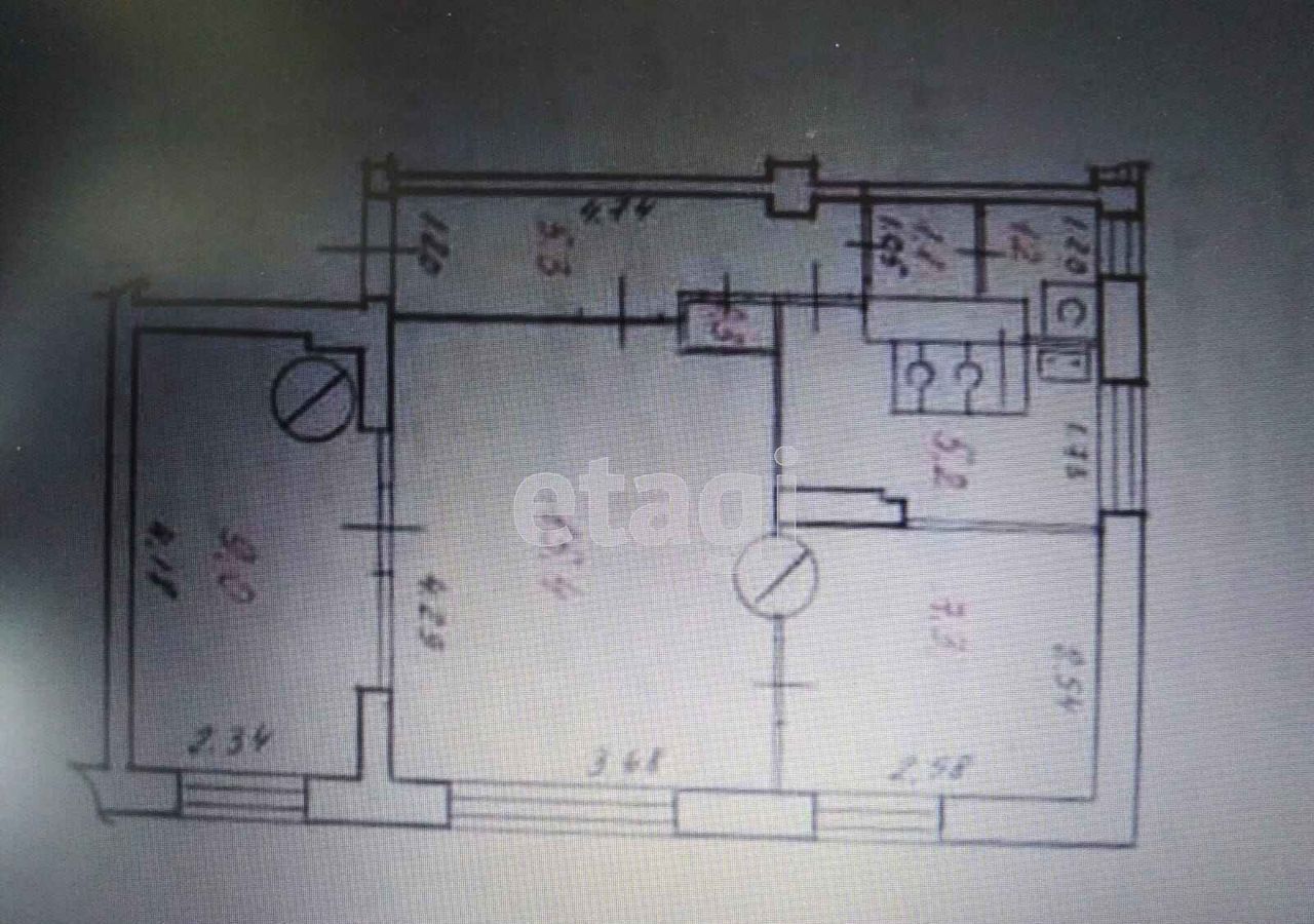 квартира г Петрозаводск Томицы ул. Станция Томицы, 10 фото 28