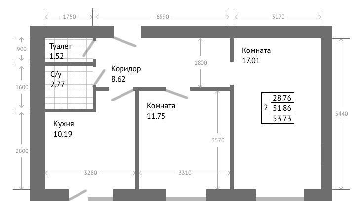 квартира г Ярославль р-н Заволжский ул Хуторская 14 фото 1