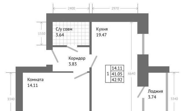 квартира г Ярославль р-н Заволжский ул Хуторская 12 фото