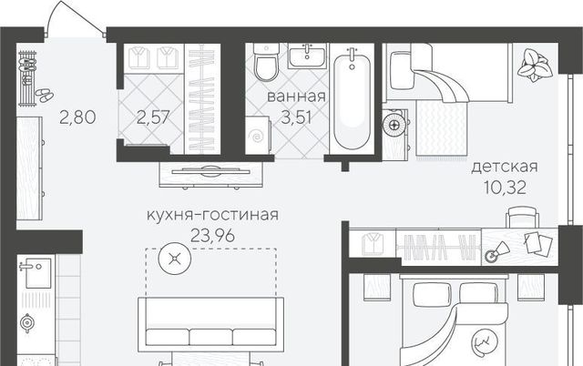 г Тюмень р-н Ленинский ЖК «Скандиа. Квартал у озера» Ново-Гилевский жилрайон фото